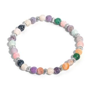 Multicolor Beaded Stretch Bracelet